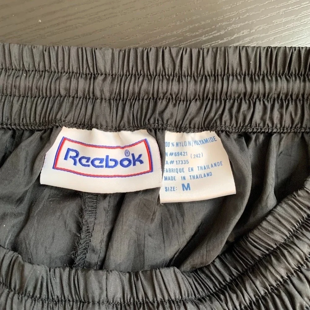Vintage Reebok Retro Windbreaker Nylon Tracksuit 90s Colorblock Women's Medium‎